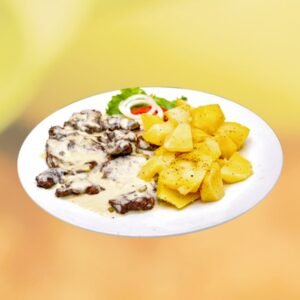 Steak filet pomme vapeur